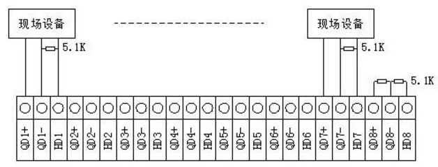 利達LD9203EN聯(lián)動控制盤現(xiàn)場接線