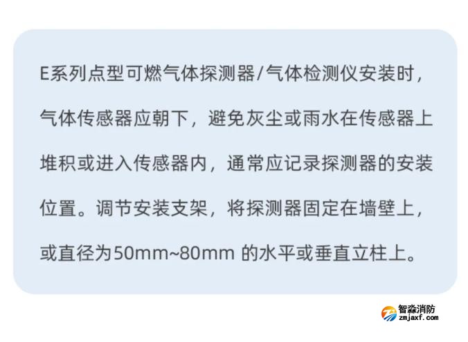 賦安工業(yè)及商業(yè)用途點(diǎn)型可燃?xì)怏w探測(cè)器安裝說明